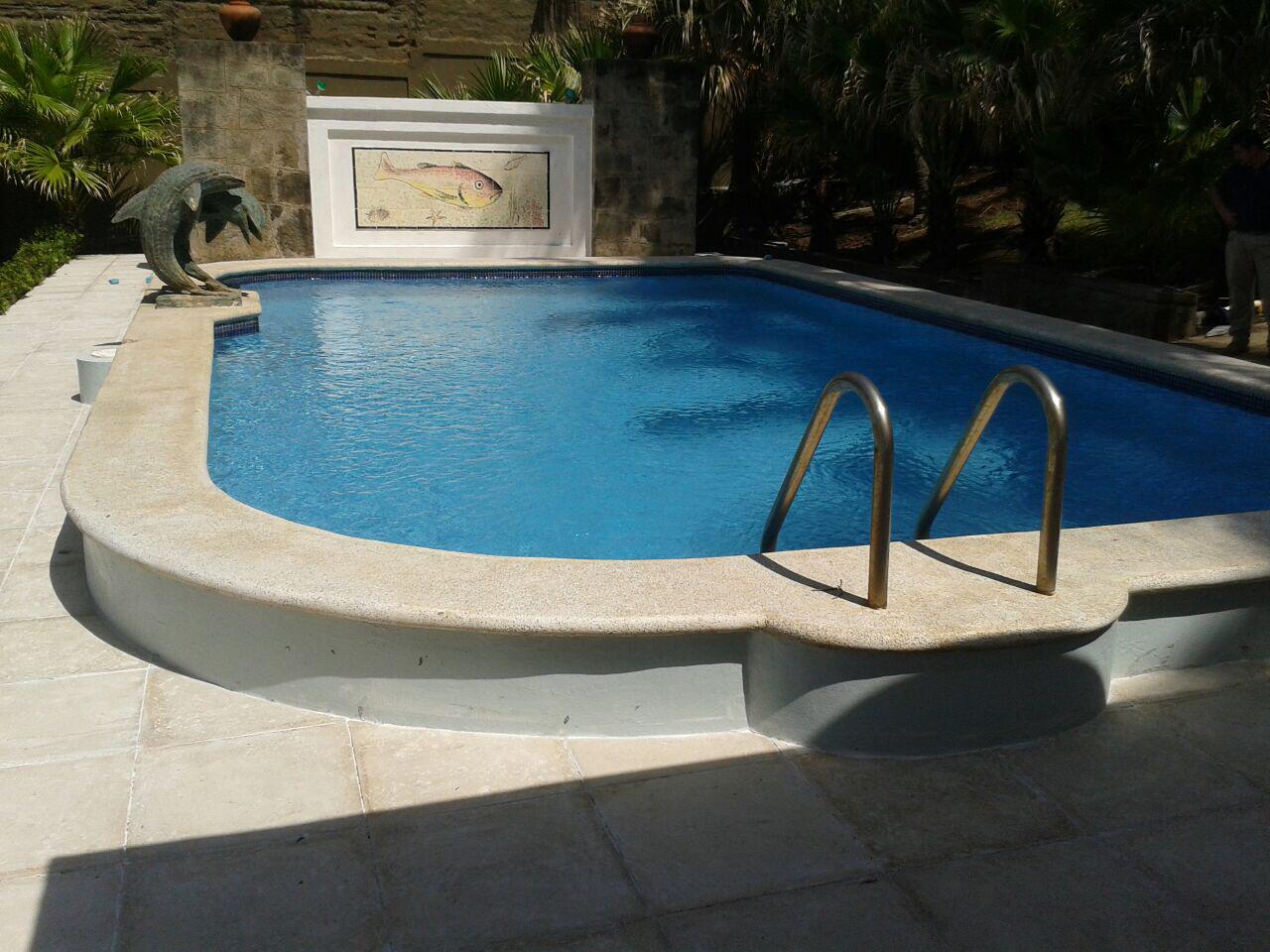 Bocel de piscina - Curvo