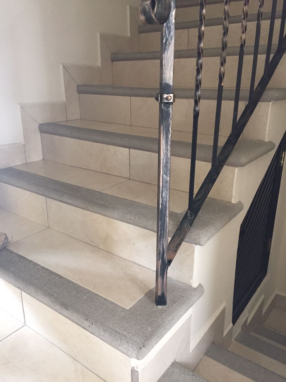 Remate de escalón